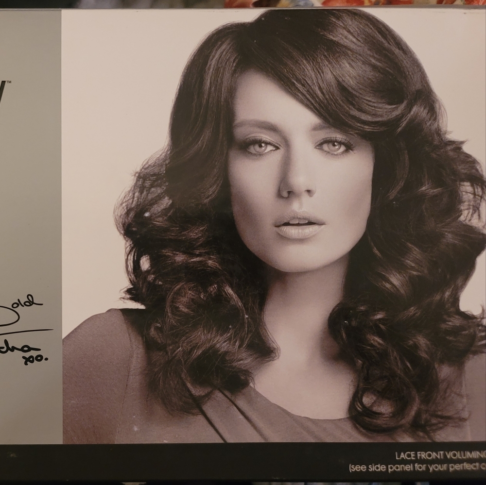 Luxhair Ash Blonde wig. NIB